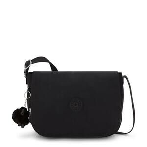 Kipling Earthbeat Crossbody/Shoulder Bag-Black Nylon-Medium/Large-NWT